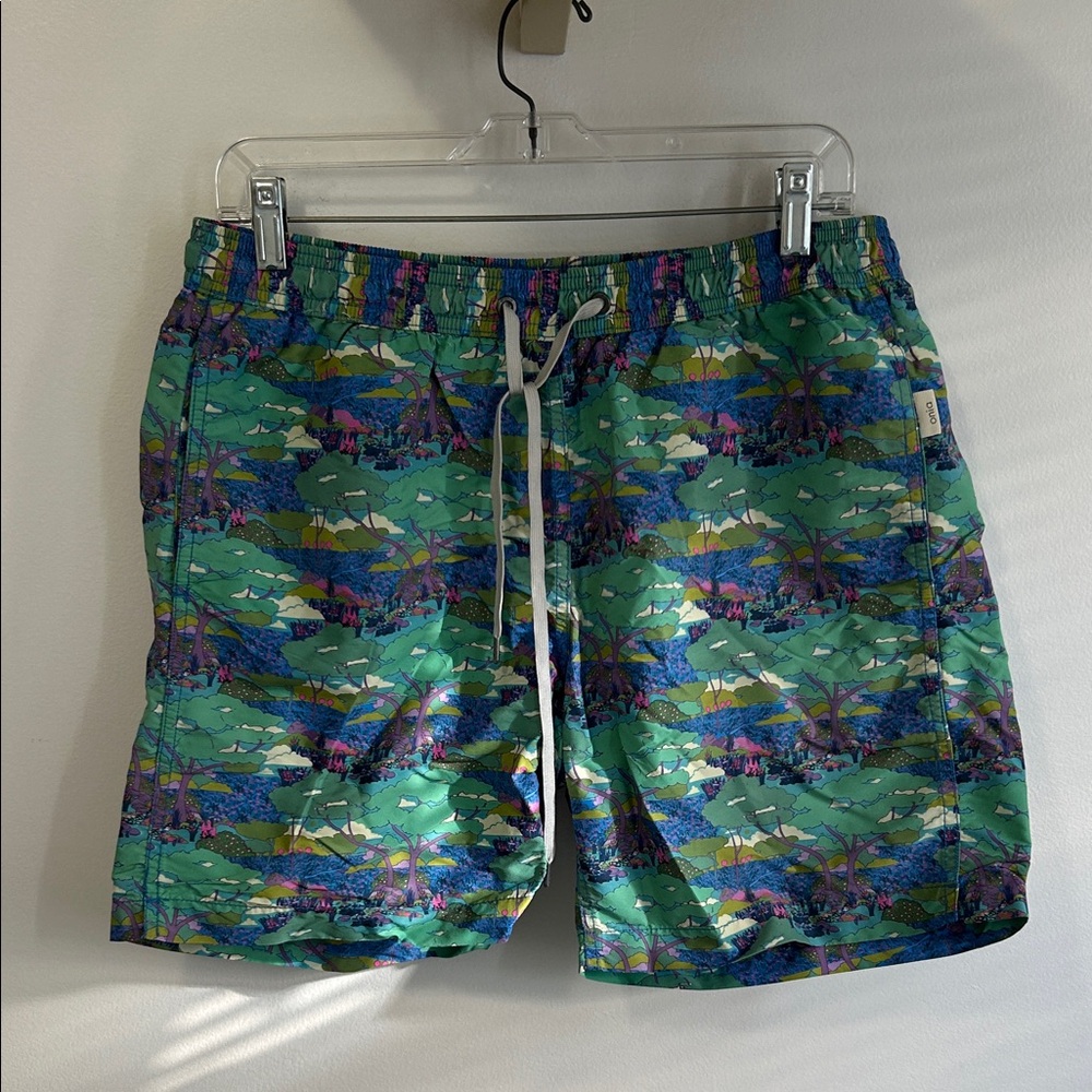 Onia Liberty Art Charles 7” Swim Shorts